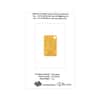 5 gram Gold Bar PAMP Suisse Valenciennes Lace .9999 Fine (In Assay)