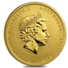 2015 1/10 oz Gold Lunar Year of The Goat BU Australia Perth Mint In Cap