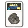 1556-1622 Spain 8 Reales Silver Coin NGC Shipwreck Effect