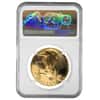 2005 W 1 oz $50 Proof Gold American Eagle NGC PF 69 UCAM Mint Error (Rev Struck Thru)