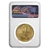 1988 1 oz $50 Gold American Eagle NGC MS 69 Mint Error (Rev Struck Thru)