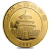2001 1 oz Chinese Gold Panda 500 Yuan BU (Sealed)