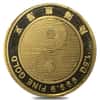 1984 1.5 gram Singapore Gold Panda Yin Yang Medal .9999 Fine (Sealed)