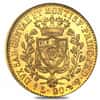 Italian States Sardinia Gold 20 Lire Charles Felix AGW 0.1866 oz Avg Circ (Random Year, 1821-1831)