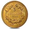 1889 $3 Gold Indian Princess Head NGC UNC Details
