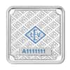 NO ASSAY - 5 Gram Geiger Original Square Silver Bar .999 Fine