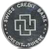 0.446 oz Credit Suisse Silver Round 0.925 Fine