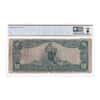 1902 $10 Plain Back Battle Creek Michigan Currency Note PCGS F 15 Details (Edge Splits and Tears)