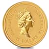 1996 1/4 oz Gold Lunar Year of The Mouse BU Australia Perth Mint In Cap (Series I)