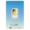 10 gram PAMP Suisse Gold Bar - Romanesque Cross (in Assay) .9999 Fine