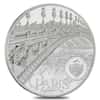2021 Palau 3 oz Proof Silver Tiffany Art Metropolis - Paris Coin .999 Fine (w/Box & COA)