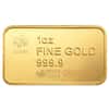 1 oz PAMP Suisse Bald Eagle Gold Bar .9999 Fine (in Assay)