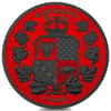 2020 1 oz Italia & Germania The Allegories Space Red Silver Coin