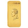 2025 1 oz Gold Australian Dragon Rectangular Coin Bar $100 BU