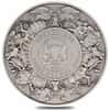 2021 Chad 2 oz Silver Mermaid & Unicorn - Mythical Creatures Series Antiqued High Relief Coin (w/Box)
