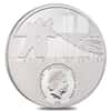 2021 1 oz Proof Platinum Real Heroes - Firefighter Coin Cook Islands .9995 Fine (w/Box & COA)
