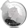 2021 2 oz Silver Great White Shark - Ocean Predators Solomon Islands $5 Coin .9999 Fine