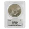 2014 1 oz Silver American Eagle $1 Coin PCGS MS 70 FS (John Mercanti Sign)