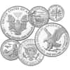 2021 W/S 2.876 oz US Mint Limited Edition Proof Silver 6-Coin Set .999 Fine (w/Box & COA)