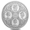2021 Canada 1 oz Queen Elizabeth II Lover's Knot Tiara Silver Coin .9999 Fine (w/Box & COA)