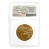 2008 1 oz $50 Gold American Eagle NGC MS 69 Mint Error (Obv Struck Thru)