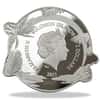 2021 1 oz Colorized Silver Galapagos Tortoise Solomon Islands $2 Coin .9999 Fine (w/Box & COA)