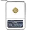 2021 1/10 oz Gold American Eagle NGC MS 69 Mint Error (Obv Struck Thru)