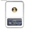 2021-W 1/10 oz $5 Proof Gold American Eagle Type 2 NGC PF 69 Mint Error (Rev Struck Thru)