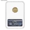 2021 1/10 oz Gold American Eagle Type 2 NGC MS 69 Mint Error (Minor Obv Struck Thru)