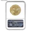 2021 1 oz Gold American Eagle Type 2 NGC MS 69 Mint Error (Obv Struck Thru)