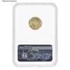 2021 1/10 oz Gold American Eagle Type 2 NGC MS 70 Mint Error (Minor Obv Struck Thru)