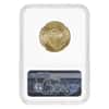 2021 1/2 oz Gold American Eagle Type 2 NGC MS 69 Mint Error (Obv Struck Thru)