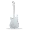 2022 1 oz Silver Fender Stratocaster Surf Green Guitar Shaped Coin Solomon Islands .9999 Fine (w/Box)
