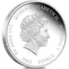 2022 1 oz Tuvalu The Simpsons Krusty Lu Studios Proof Colorized Silver Coin .9999 Fine (w/Box & COA)
