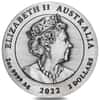 2022 2 oz Antiqued Silver Lunar Year of The Tiger Australian Perth Mint (w/Box & COA)