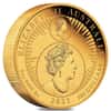 2021 5 oz Proof Gold Australian Kangaroo Nugget 35th Ann Perth Mint Coin .9999 Fine (w/Box & COA)