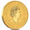 2023 1/4 oz Gold Lunar Year of The Rabbit BU Australia Perth Mint In Cap
