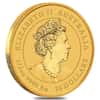 2023 1/2 oz Gold Lunar Year of The Rabbit BU Australia Perth Mint In Cap