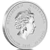 2016 1/2 oz Gilded Silver Lunar Year of The Monkey BU Australian Perth Mint In Cap