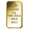 5 gram PAMP Suisse Gold Bar - Romanesque Cross (in Assay)