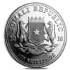 2016 Somalia 1 oz Silver African Elephant Berlin WMF Privy Mark Prooflike (W/Box & COA) 