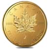 2016 1 gram Canadian Gold Maples .9999 Fine (From Individual Assays)