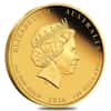 2016 1 oz Proof Colorized Australian Gold Monkey Coin