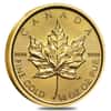 2015 1/4 oz Canadian Gold Maple Leaf .9999 Fine Gold