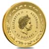2016 1/2 oz Gold Lunar Year of the Monkey Coin .9999 Fine BU (In Capsule) - Australian Royal Mint