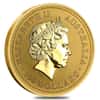2001 1 oz Gold Lunar Year of Snake Perth Mint Series I Coin (In Capsule)