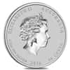 2016 1/2 oz Silver Lunar Year of The Monkey BU Australian Perth Mint In Capsule