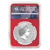 2017 1 oz Silver JFK Solomon Islands NGC MS 69 FDOI First Day of Issue (JFK Ask Not Label Red)