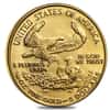 1986 1/10 oz Gold American Eagle BU (MCMLXXXVI) - First Year of Issue