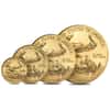 2017 1.85 oz Gold American Eagle 4-coin Set BU